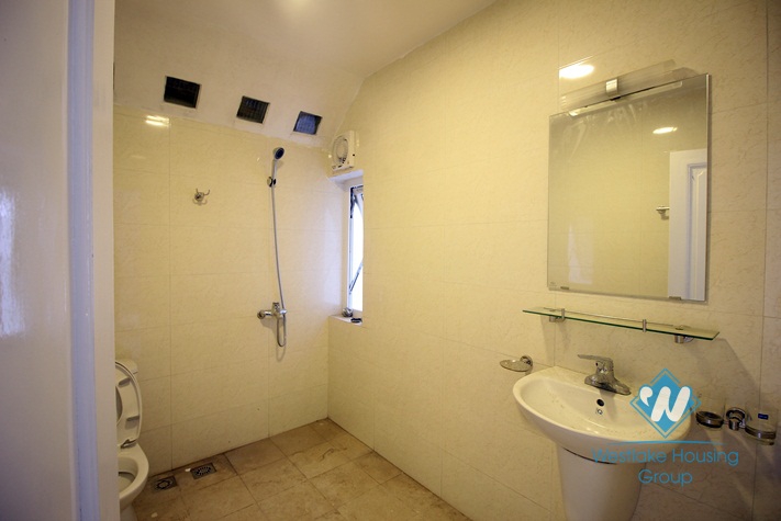 A small but nice and modern house with huge terrace and lakeview to rent in Tay Ho